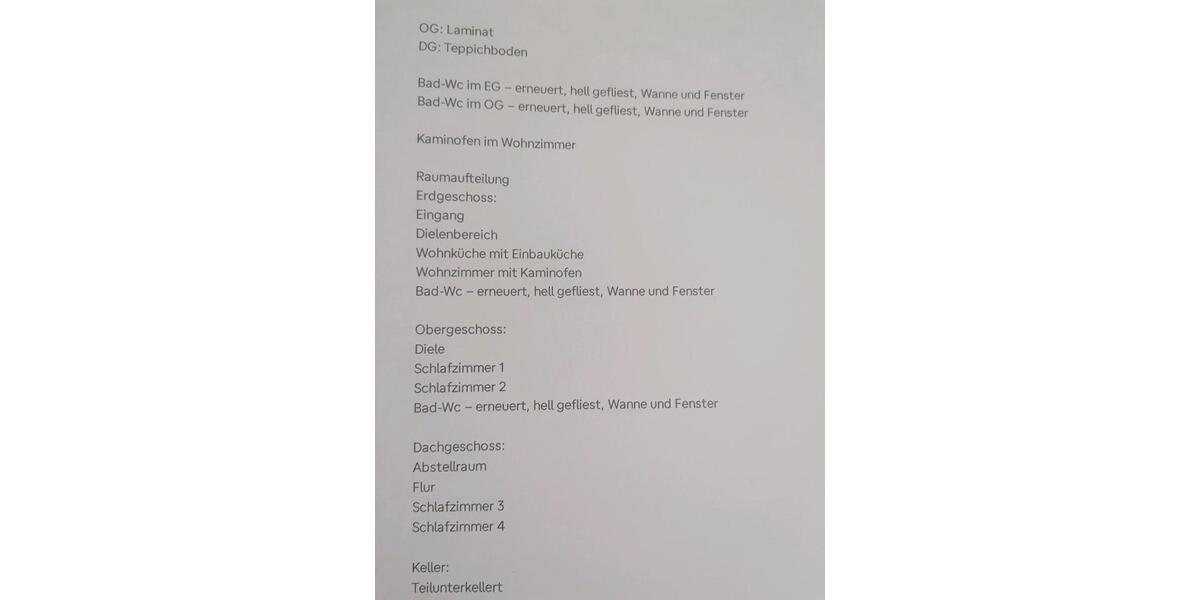 Doppelhaushälfte Halver - 5.5 Zimmer, 120 m&sup2;, 165.000&euro; | Angebot:26337556