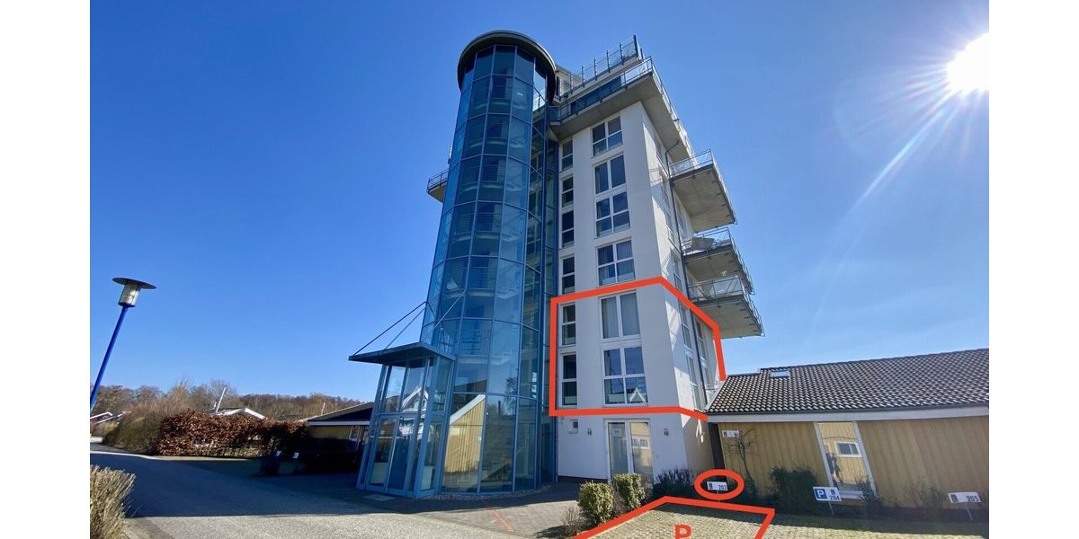 Maisonette Wohnung Appartement im Müritzturm mit Seeblick - Maisonettenwohnung Rechlin Rechlin-Nord | Angebot:26478793