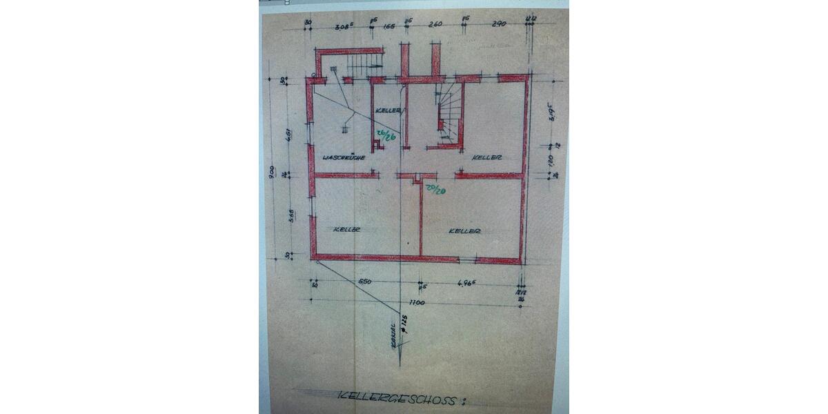Doppelhaushälfte voll unterkellert mit Doppelgarage 2 zimmer
