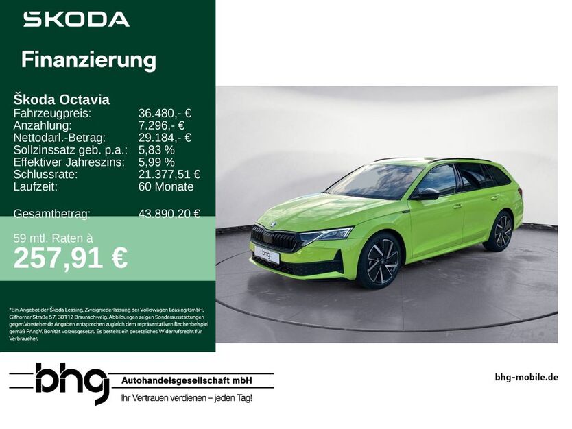 Skoda Octavia 8.250 km 36.480 € Reutlingen 72770