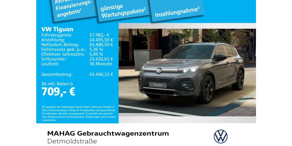 VW Tiguan 14.980 km 55.893 &euro; München 80935
