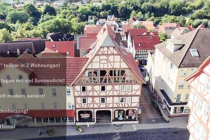 *2 sanierte, helle & moderne Maisonette Wohnungen im Zentrum, Fußbodenheizung! Balkon & Einbauküche* 5 zimmer