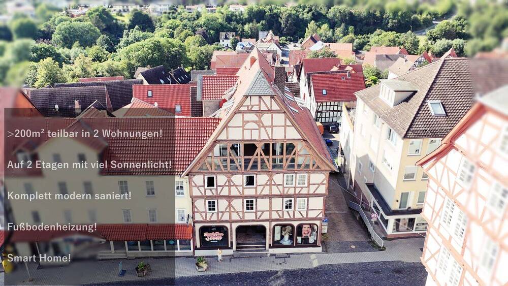 Etagenwohnung Wolfhagen - 5 Zimmer, 210 m&sup2;, 299.000&euro; | Angebot:21594919