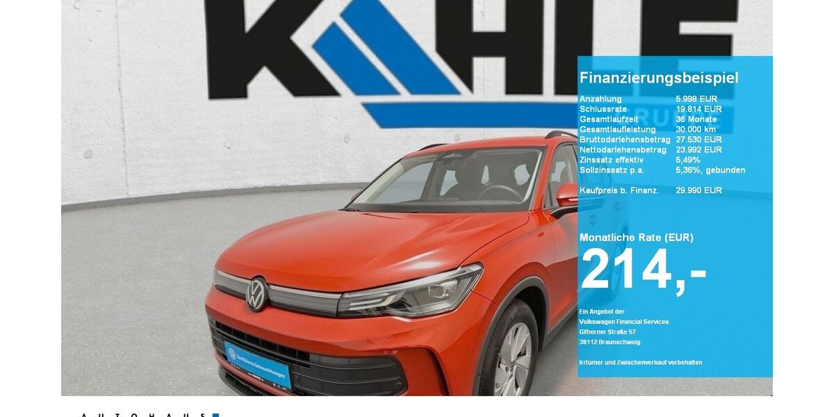 VW Tiguan 6.300 km 29.990 &euro; Neustadt am Rübenberge 31535