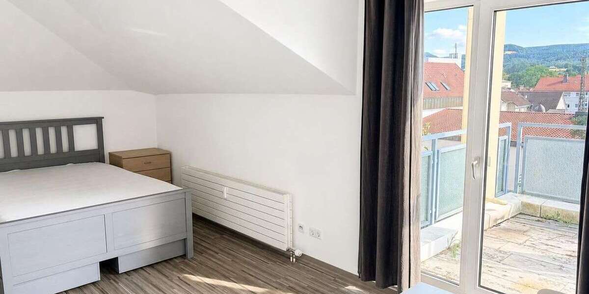 Etagenwohnung Salach - 1.5 Zimmer, 34 m&sup2;, 530&euro; | Angebot:27032295