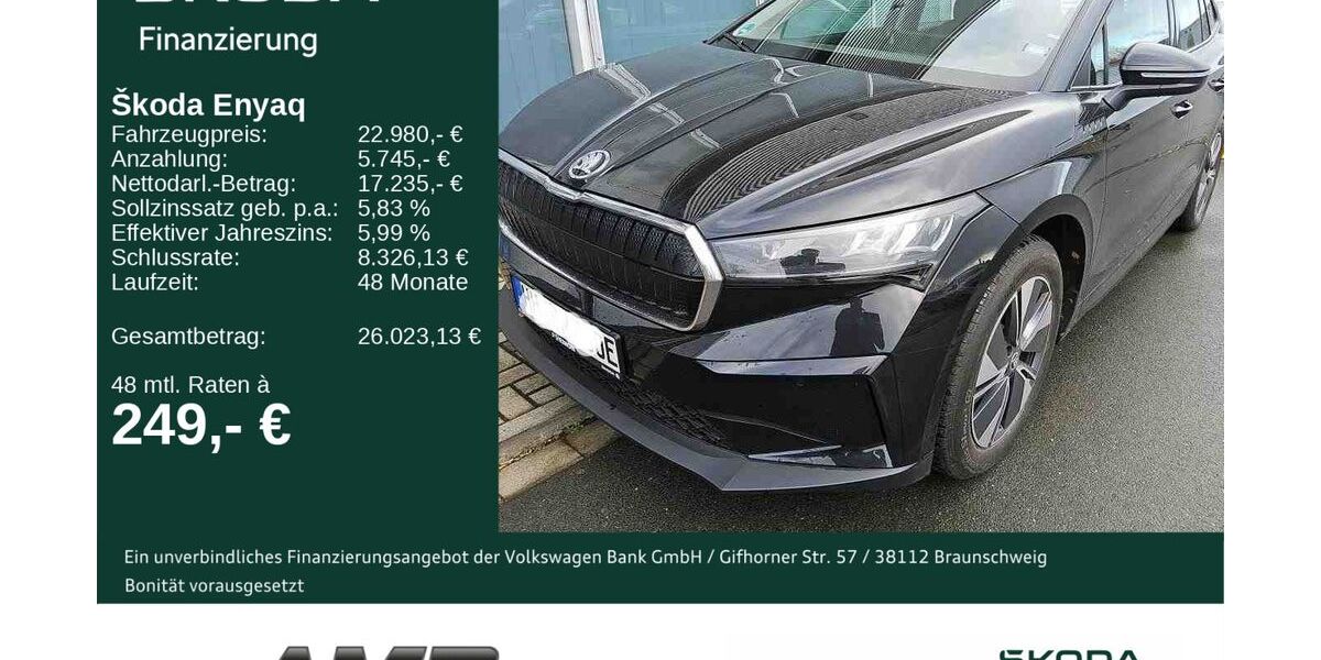 Skoda Enyaq 26.610 km 22.980 &euro; Borna 04552