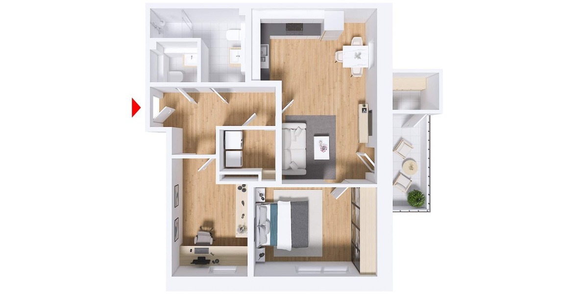 Neubau seniorengerechter Wohnungen - Erdgeschoßwohnung Lamspringe | Angebot:20540649
