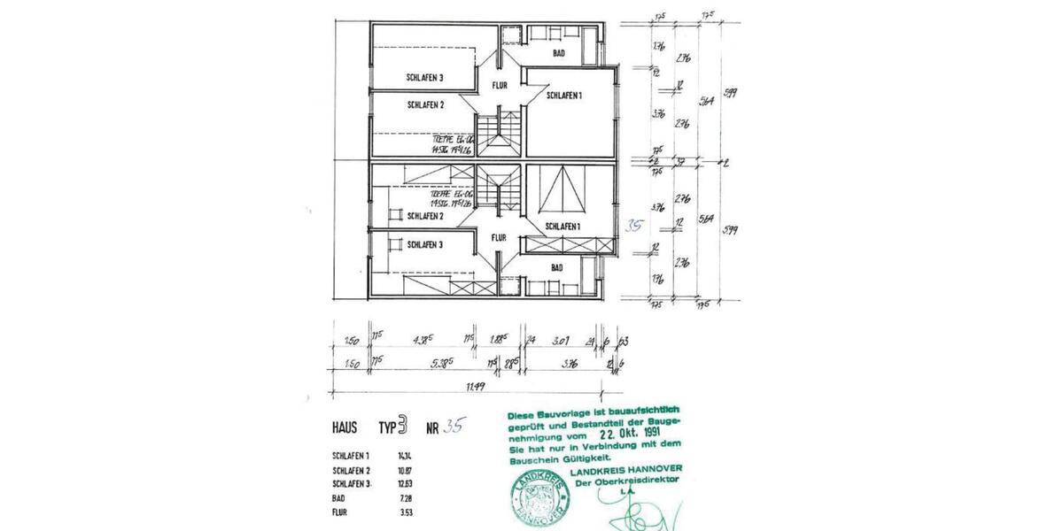 Doppelhaushälfte Laatzen - 4 Zimmer, 102 m&sup2;, 460.000&euro; | Angebot:26313772