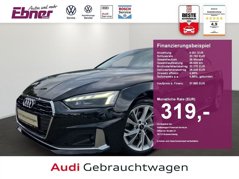 Audi A5 20.000 km 37.880 € Albbruck 79774