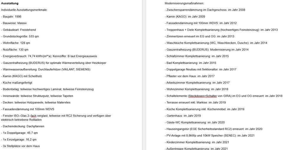 Einfamilienhaus Emmelshausen - 6 Zimmer, 128 m&sup2;, 499.000&euro; | Angebot:25292126