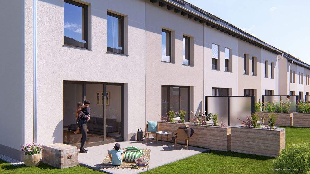 Modernes Reihenendhaus mit 144 m² Wohnfläche im KfW-55 Standard | NEU 