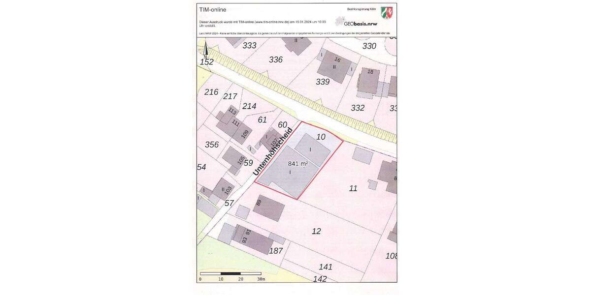 Grundstück zu verkaufen in Solingen 299.000 € 841 m² zimmer