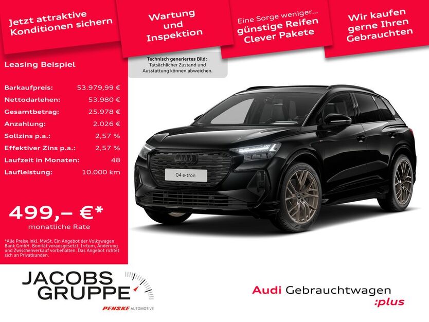 Audi Q4 e-tron 12.538 km 53.980 € Mönchengladbach 41066