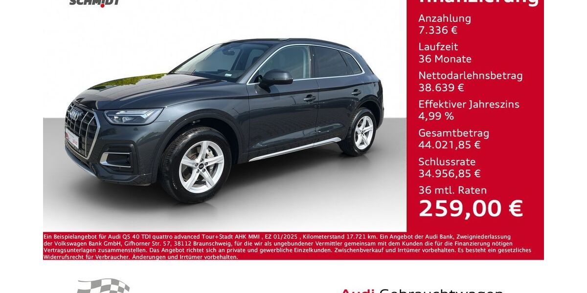 Audi Q5 17.721 km 44.975 € Bernsdorf 09337