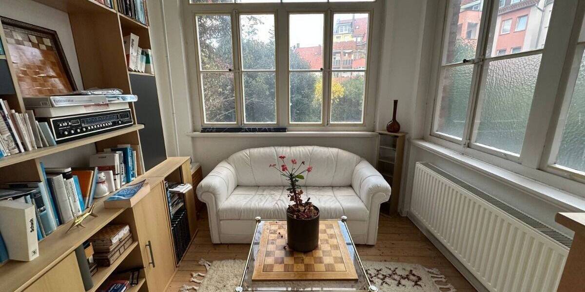 Charmante Hochparterre-Wohnung mit eigenem Garten im Zentrum von Hildesheim 3 zimmer