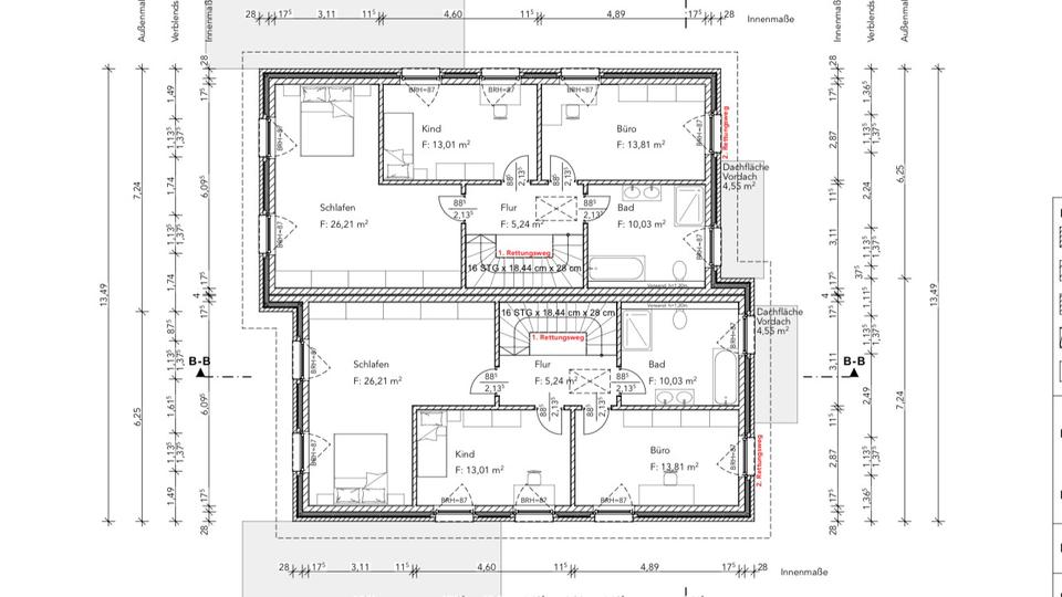 Doppelhaushälfte Saterland - 4 Zimmer, 142 m&sup2;, 1.340&euro; | Angebot:25390790