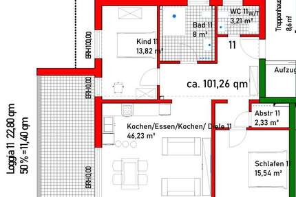 Wohnung zum Kaufen in Bad Schönborn 598.800 € 101 m² 3 zimmer