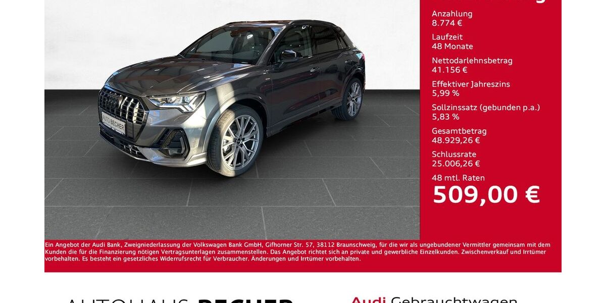 Audi Q3 13.000 km 49.930 &euro; Wesel 46485