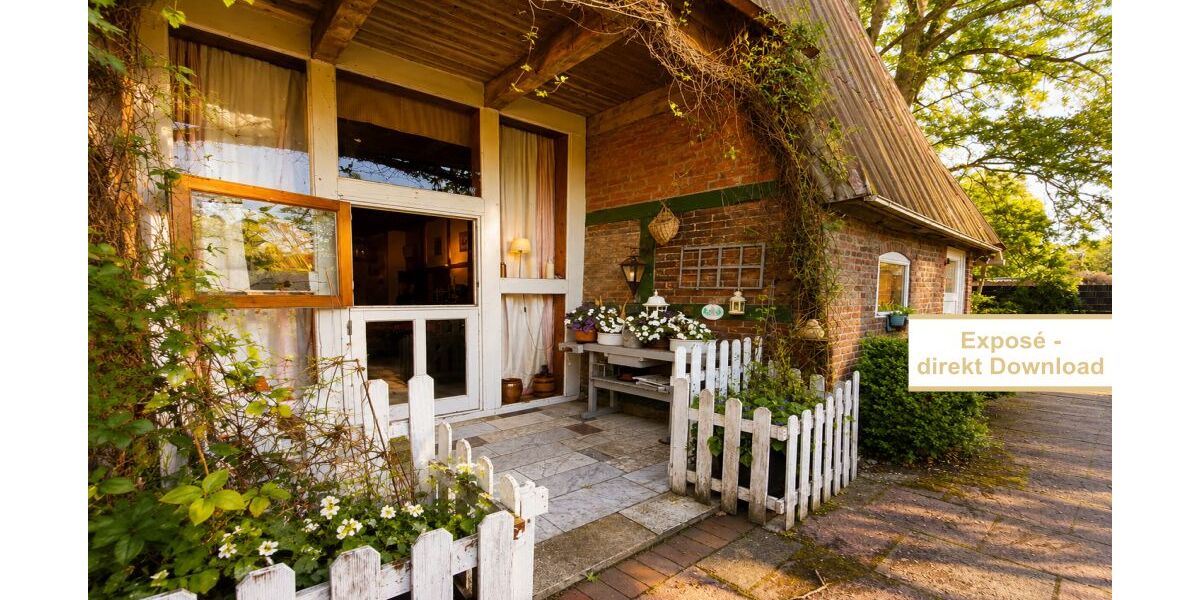 Viel Platz, viel Charme, viel Lebensqualität – modernisiertes Bauernhaus mit Pool & Einliegerwohnung - Gewerbeobjekt Emkendorf / Kleinvollstedt Kleinvollstedt | Angebot:27302459