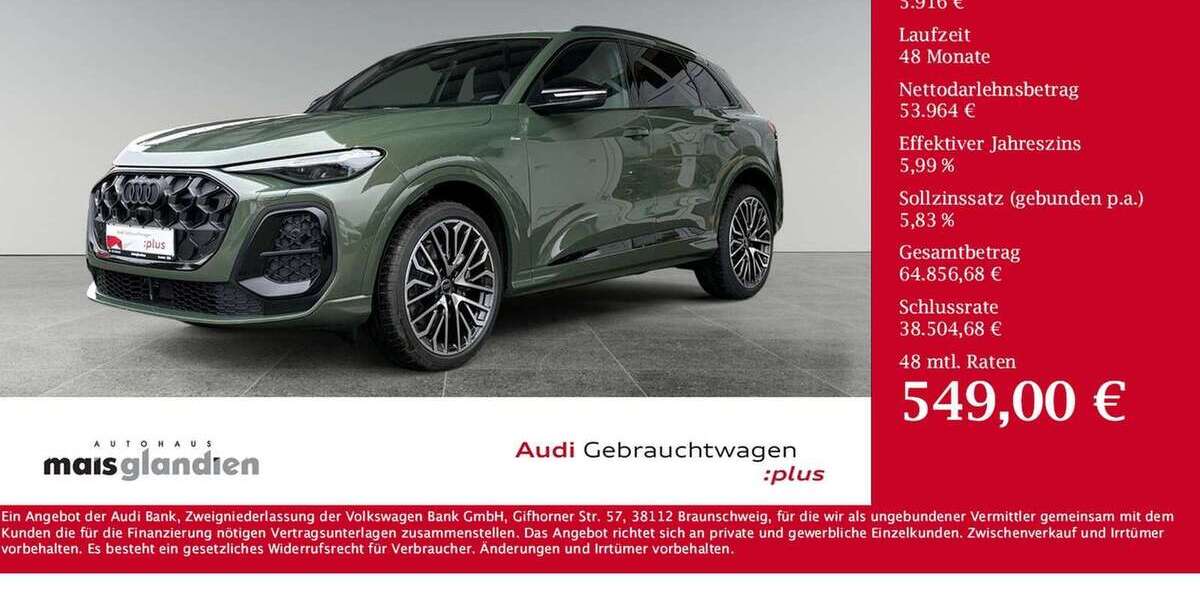 Audi Q5 12.500 km 59.880 &euro; Pronsfeld 54597