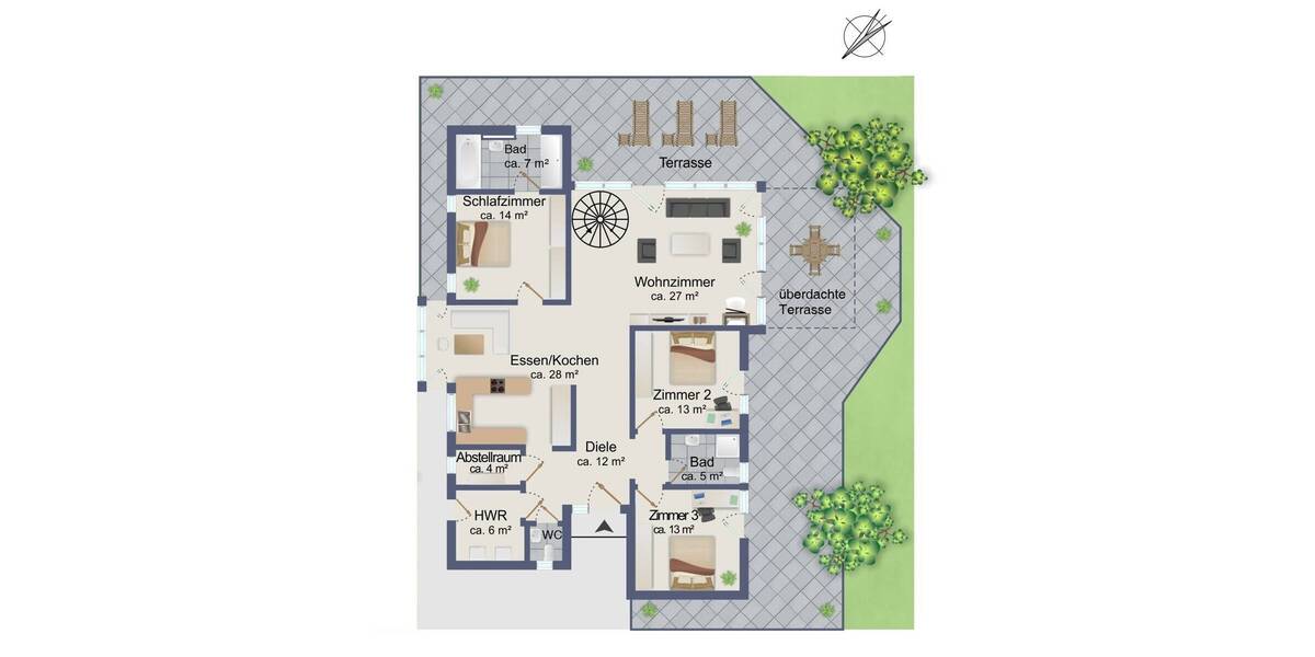 Einfamilienhaus Seevetal Bullenhausen - 7 Zimmer, 207 m&sup2;, 774.000&euro; | Angebot:26229623