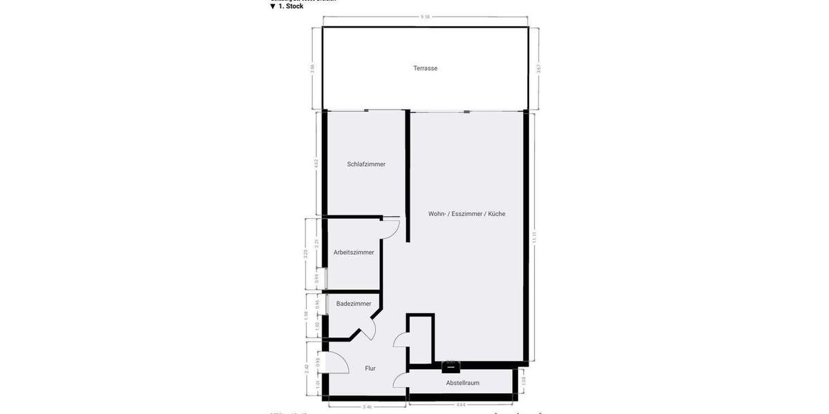 Terrassenwohnung Dreieich Dreieichenhain - 2 Zimmer, 118 m&sup2;, 449.000&euro; | Angebot:25782945