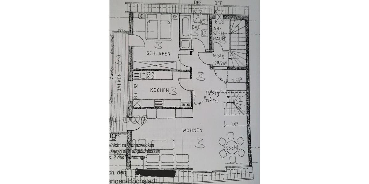 Maisonettenwohnung Herzogenaurach - 3 Zimmer, 101 m&sup2;, 359.000&euro; | Angebot:26990021