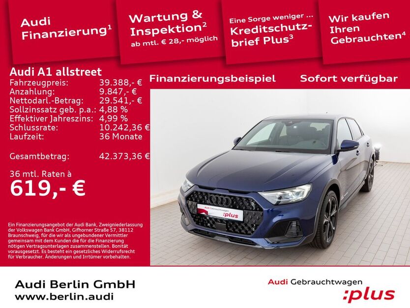 Audi A1 6.001 km 35.500 € Berlin 12489