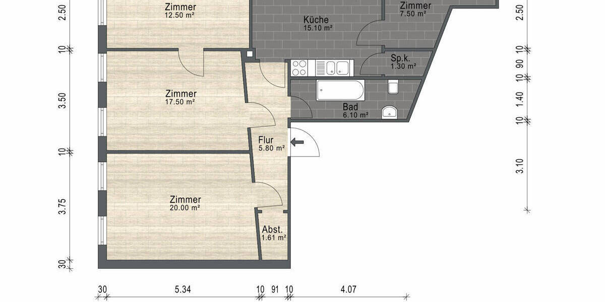 Gewerbeobjekt Eisenberg - 8 Zimmer, 164.500&euro; | Angebot:26203908