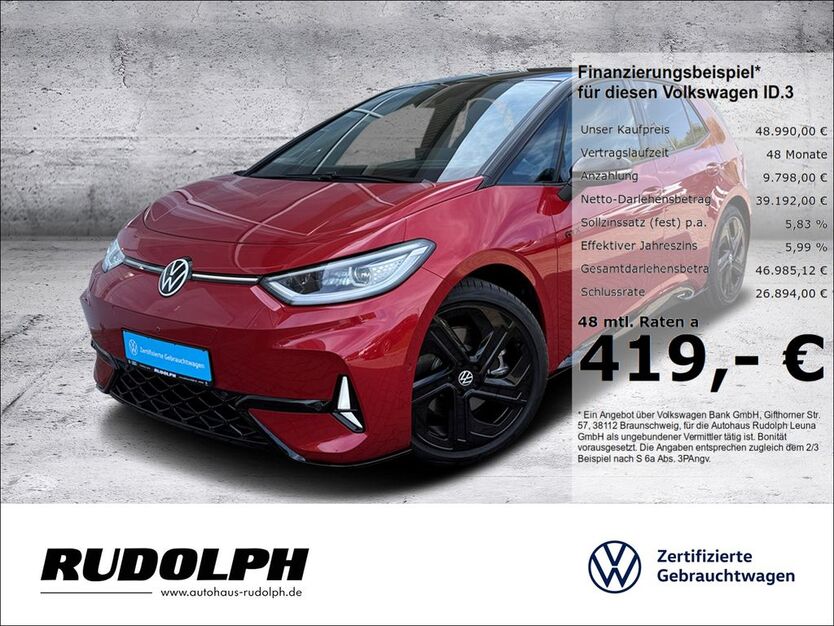 VW ID.3 5.100 km 48.990 € Leuna 06237