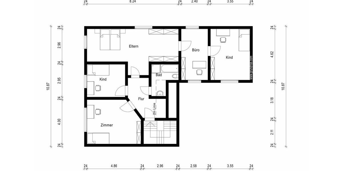 Einfamilienhaus Meinersen - 7 Zimmer, 170 m&sup2;, 1.200&euro; | Angebot:26417046