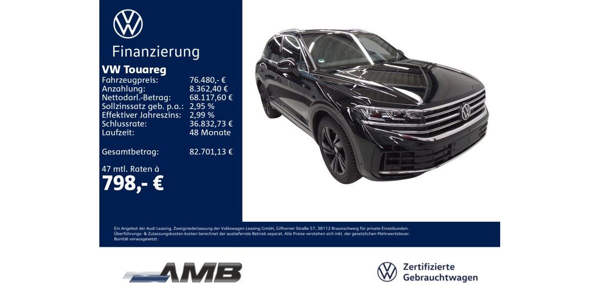 VW Touareg 16.670 km 74.980 &euro; Borna 04552