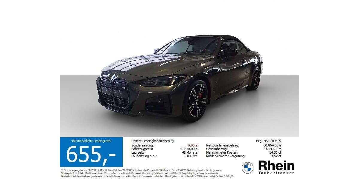 BMW 440 23.671 km 60.840 &euro; Lauda-Königshofen 97922