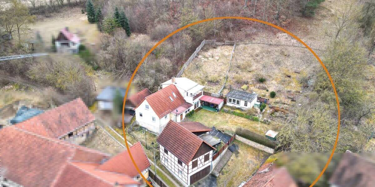 Ländlicher Rückzugsort mit Scheune und Garten - naturnah leben mit Raum für Entfaltung 6 zimmer