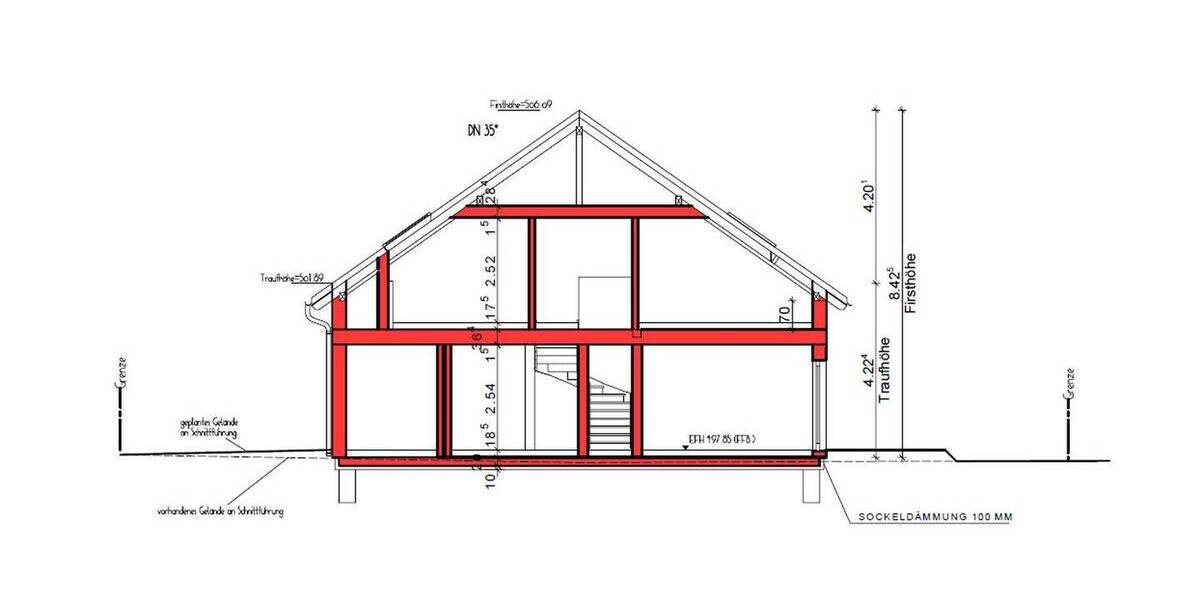 Doppelhaushälfte Althengstett - 5 Zimmer, 107 m&sup2;, 1.610&euro; | Angebot:26253566