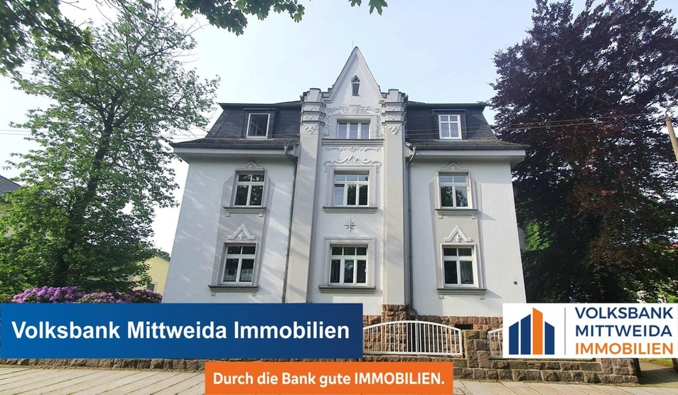 Exklusive 5-Zimmer-Wohnung in schöner Villa. Mit eigenem Gartenbereich und Garage. 5 zimmer