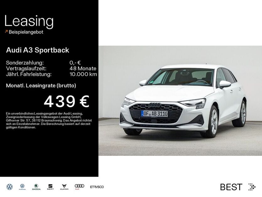 Audi A3 1.900 km 36.305 € Mühlheim 63165