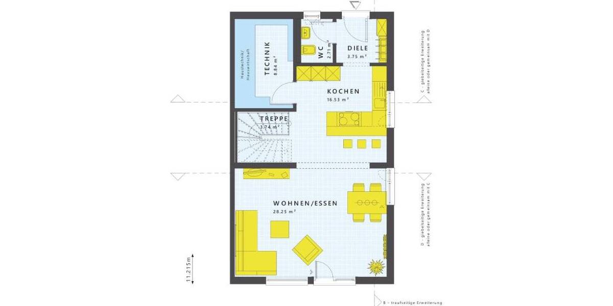 Doppelhaushälfte Nussbaum Nußbaum - 5 Zimmer, 124 m&sup2;, 509.823&euro; | Angebot:25728136