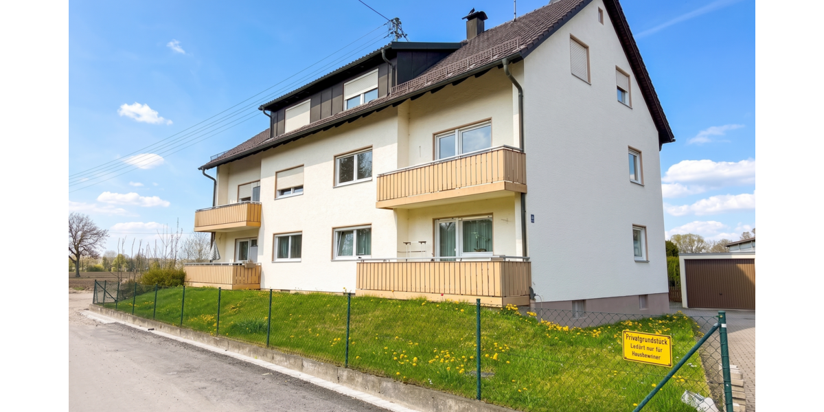 Etagenwohnung Schwabmünchen - 3 Zimmer, 69 m&sup2;, 249.000&euro; | Angebot:26285012