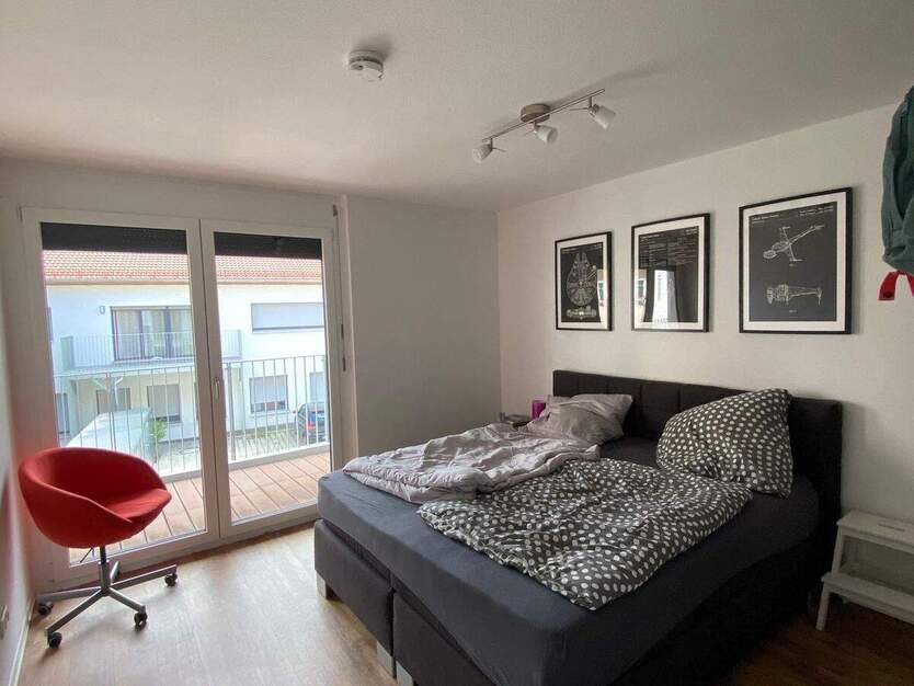 Moderne 2-Zimmer-Wohnung mit Einbauküche und großem Balkon! 2 zimmer