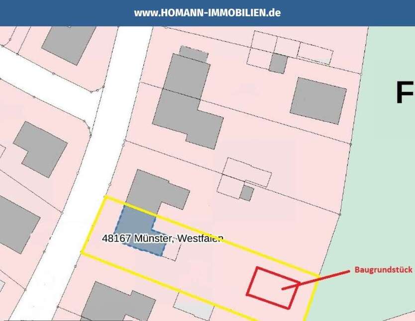 Grundstück zu verkaufen in Münster 420.000 € 800 m²