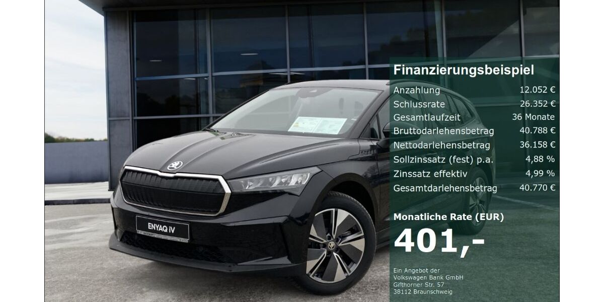 Skoda Enyaq 9.900 km 39.980 € Langenhagen 30853