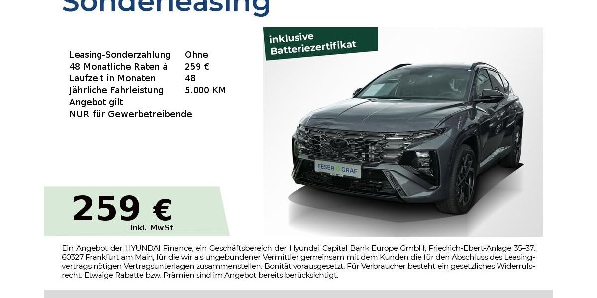 Hyundai TUCSON 5.000 km 40.995 &euro; Fürth 90763