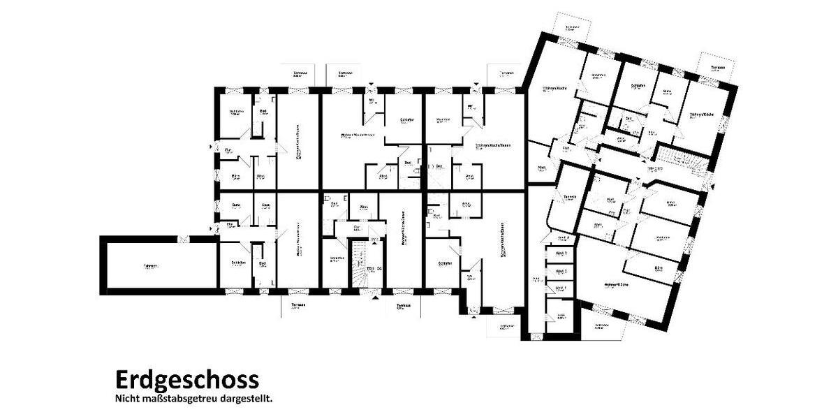 Etagenwohnung Beverstedt - 4 Zimmer, 98 m&sup2;, 1.070&euro; | Angebot:25256235
