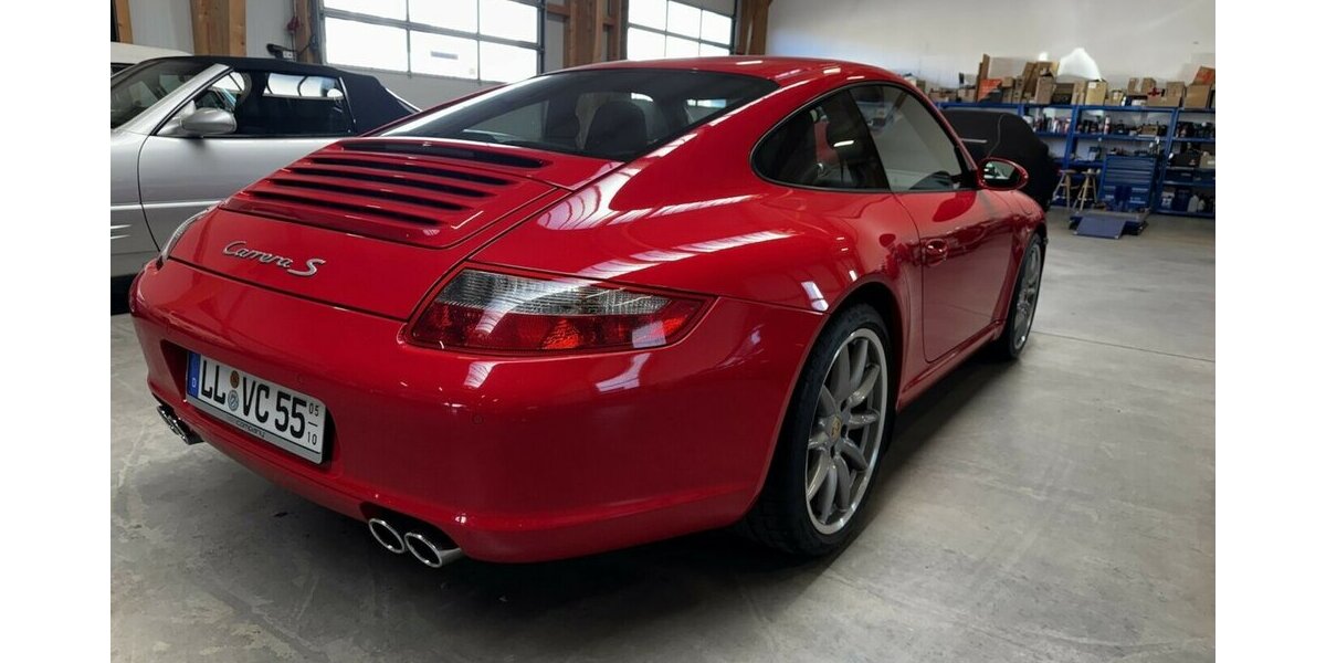 Porsche 997 Carrera S 3.8 PZ-Scheckheft rot makellos 57.211 km 78.800 &euro; Landsberg am Lech 86899