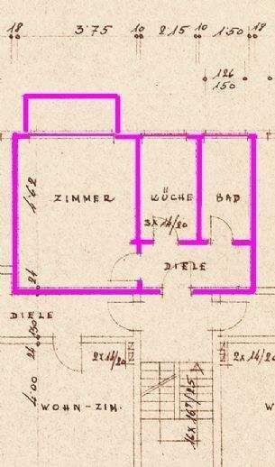Gemütliche 1-Zimmer Single Wohnung mit Balkon in Wersten! 1 zimmer