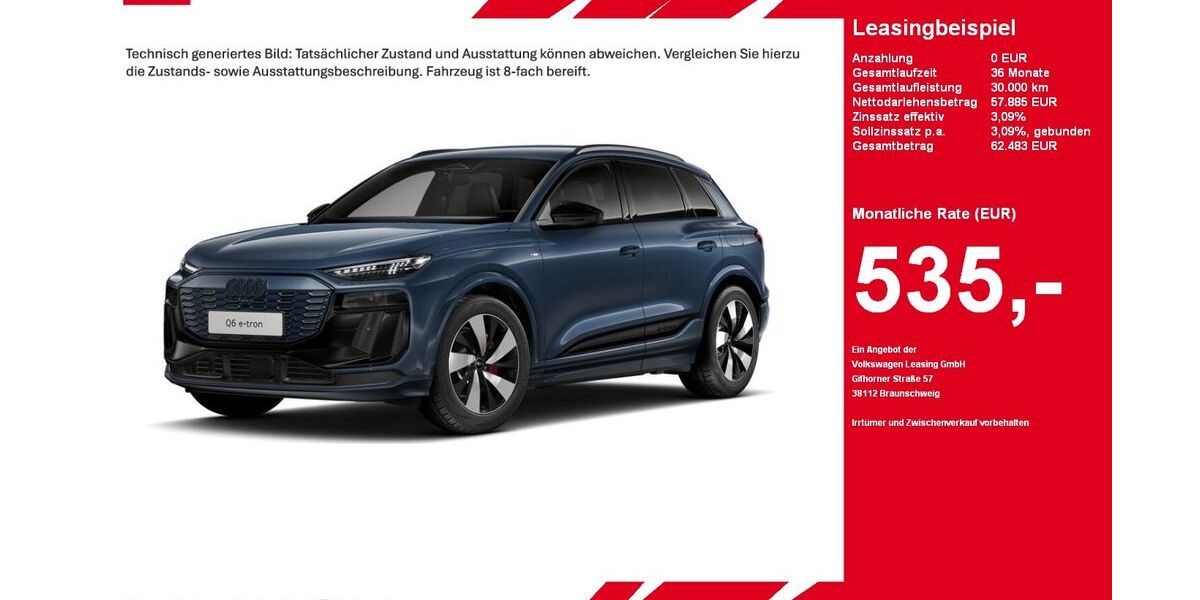 Audi Q6 e-tron 9.085 km 57.885 &euro; Gütersloh 33334