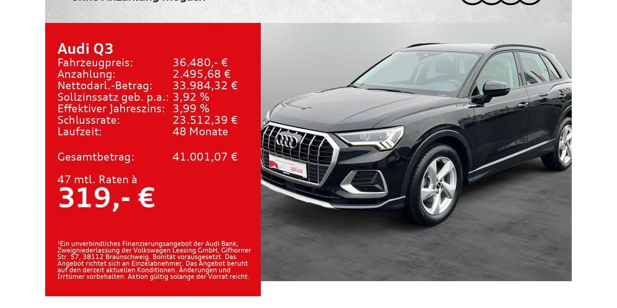 Audi Q3 27.500 km 36.480 &euro; Kitzingen 97318