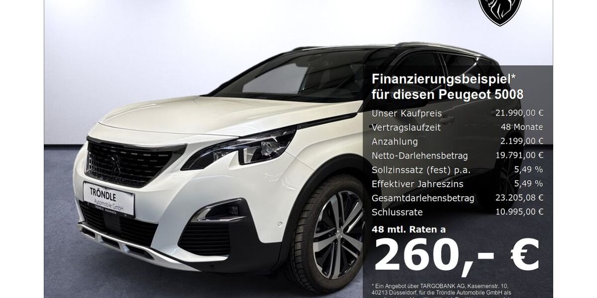 Peugeot 5008 69.500 km 21.990 &euro; Lörrach 79541