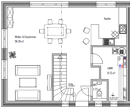Doppelhaushälfte Pinneberg - 4 Zimmer, 118 m&sup2;, 1.790&euro; | Angebot:25969103